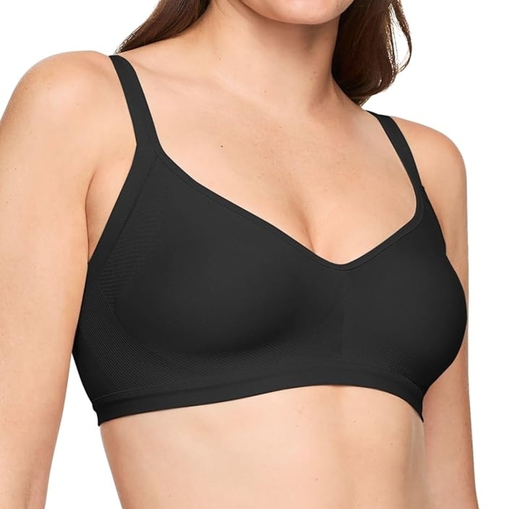 NWT Lot of Two (2) Warner's Simply Perfect No Bulge Wireless Bra S